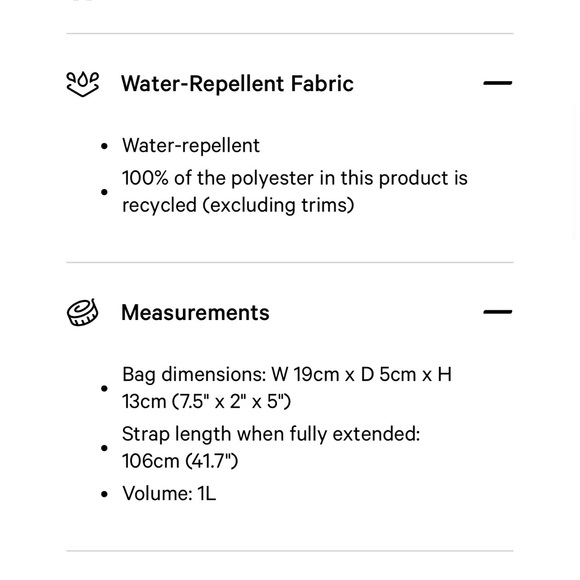 lululemon athletica Black Belt Bag / crossbody - Picture 7 of 9